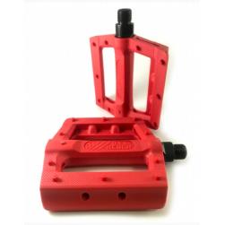 KENCH Slim nylon PC red pedals