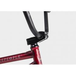 WeThePeople JUSTICE 2020 20.75 matt translucent red BMX bike