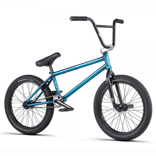 WeThePeople CRYSIS 2020 21 matt translucent teal BMX bike