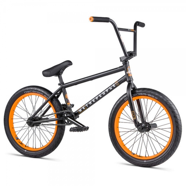 WeThePeople TRUST FC 2020 20.75 matt black BMX bike