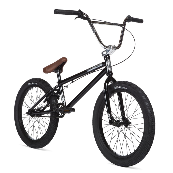 STOLEN CASINO XL 2020 21 Black with Chrome BMX bike