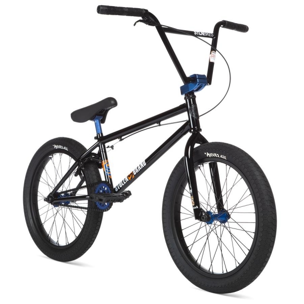 STOLEN SINNER FC XLT 2020 21 RHD Black with Dark Blue Anodized Parts BMX bike