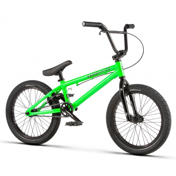 Radio DICE 18 2020 18 neon green BMX bike