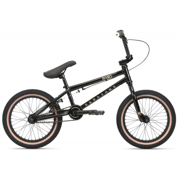 Haro Downtown 16 2020 16 gloss black BMX bike