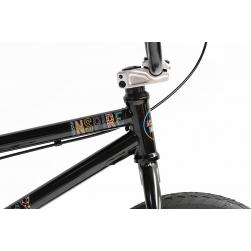 Academy Inspire 16 2020 Gloss Black with Rainbow BMX bike