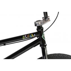 Academy Aspire 2020 20.4 Gloss Black with Polished BMX bike